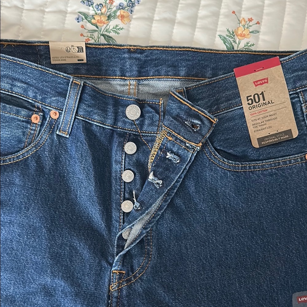 Levi's 501 Classic Denim Jeans